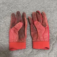 Franklin バッティンググローブ レッド