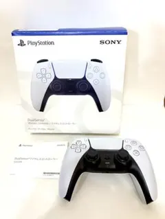 PS5■プレステ5■ワイヤレスコントローラー■白■ホワイト/ブラック■純正品
