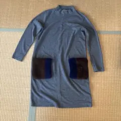 Bou Jeloud グレー ワンピース フリーサイズ