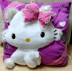 ハローキティ ぬいぐるみ リュック パープル ハロウィン キャンディ