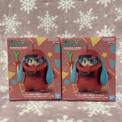 シャアザクぐるみ　初音ミク　フィギュア