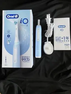 オーラルb Oral−B iO series3 アイスブルー　本体　充電器　取説のサムネイル