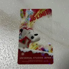 USJ スヌーピー クリスマス限定 コレクタブルカードのサムネイル