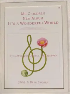 ミスチル、dear wonderful world、ポスター 2026年最新】mr.children ポスターの人気アイテム - メルカリ