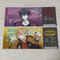 ハーフアニバーサリー 佐伯イッテツ 宇佐美リト ホログラムチケット レア