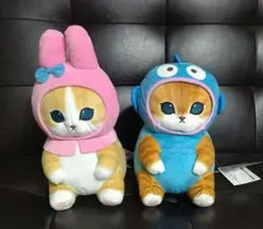 マイメロ&ハンギョドン BIGぬいぐるみmofusand×サンリオキャラクターズ