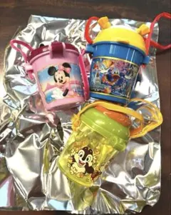 ディズニーカプセルトイ　ポップコーンバケット　チップ&デール ドナルド ミニー