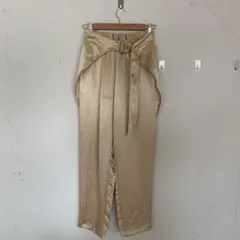 ミュラーヨシオクボ　ウエストベルトパンツのサムネイル