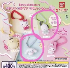 サンリオ カラフルカラビナマスコットチャーム　シナモン　ポチャッコ