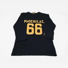 CALEE 七分袖　ラグラン　 フットボール　Tシャツ