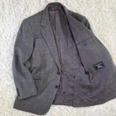 美品✨バーバリー テーラードジャケット ヘリンボーン y2k ヴィンテージ