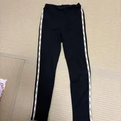 Lovetoxic 黒 レギンス サイドストライプ Lサイズ