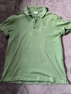 LACOSTE グリーン ポロシャツ サイズ5