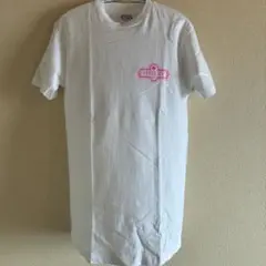 SHIERY ピンクロゴ ホワイトTシャツ