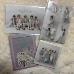 King & Prince キンプリ ミニクリアファイル ステッカー メモ帳