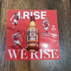 新品CHIVAS REGAL Arsenal コラボ 記念ステッカーアーセナル