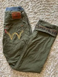 EDWIN エドウィン 160cm 裏起毛 裏地付 パンツ J477XV 暖パン