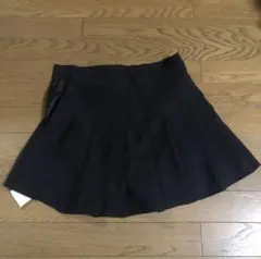 grl グレイル　プリーツミニスカート　ブラック