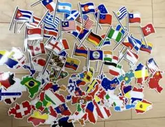 国旗シール色々
