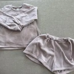 120 トレーナー ズボン 上下セット 冬服