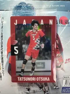 男子バレー日本代表 ツインウエハース 大塚達宣
