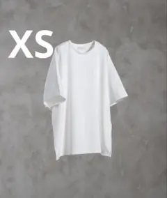 【ADRER】　Tシャツ　ホワイト　ポンチドルマンTシャツ XS