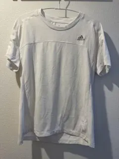 adidas ランニング　シャツ　ホワイト Tシャツ M アディダス