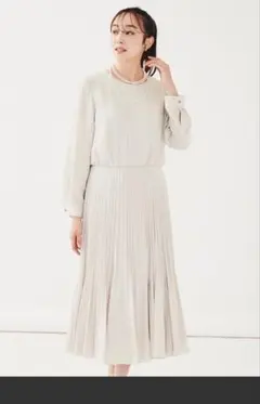 UNTITLED セレモニーワンピース 新品未着用 LL