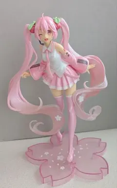 初音ミク　桜ミク　描き下ろしver. パールウィンク　フィギュア