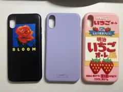 iPhone x ケース 3点セット