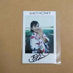 ジューシーハニー 20th Julia 直筆サイン チェキ - メルカリ