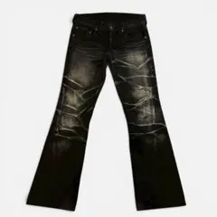 00s archive tornado mart flare denim
