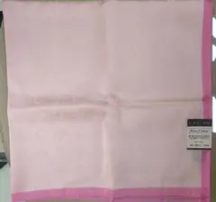 CELINE シルク・コットン ハンカチ ピンク