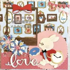 ★そらいろ様専用★スクラップブッキング キット 6インチ♪ No,371