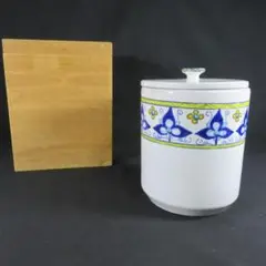 水指 水差し 茶道具 イタリア ファエンツァ 木箱 変わり種 夏 水指 水差し 茶道具 イタリア ファエンツァ 木箱 変わり種 夏