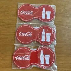 コカコーラ　【非売品】木製コースター&トレー コカコーラ 【非売品】木製コースター&トレー コカコーラ