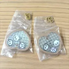 きゃらシャカ⭐︎チャーム　ちいかわ　くりまんじゅう＆ラッコ＆シーサー　２点
