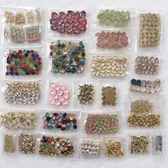 ビジュー ラインストーンまとめ売り ガラスストーン 樹脂ストーン ③