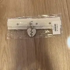 ホワイトハートチャームチョーカー