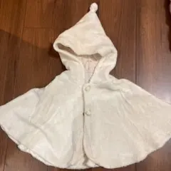 お値下げ！赤ちゃんの城 オーガニックコットン ポンチョ
