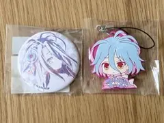ノーゲーム・ノーライフ ラッキー缶バッジ くじ あたり アクスタ