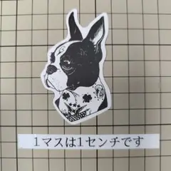 ボストンテリア ステッカー　No.G160