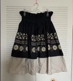 美品☆リバーシブル パウスカート☆黒