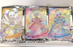 マクドナルドハッピーセット　ひみつのアイプリ　アイプリカード3点