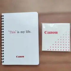【新品】 Canon ノート メモ帳 セットのサムネイル
