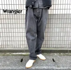 ラングラー プレミアムクオリティ デニムパンツ W38 L32 ブラック