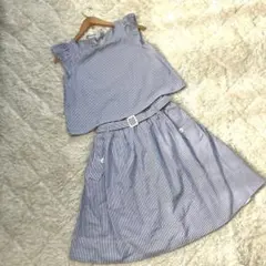 極美品！ブルーレーベルクレストブリッジ！セットアップ！ベルト付き