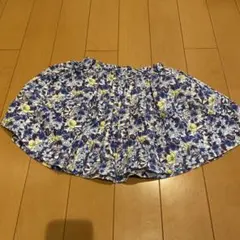 BeBe 花柄スカート 120