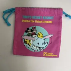 東京ディズニーリゾート ミッキー&ミニー巾着