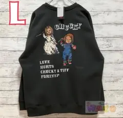 チャッキー　レディース　裏起毛　トレーナー　ティファニー　ホラー